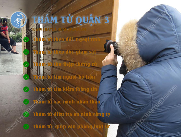 Tìm thuê dịch vụ thám tử quận 3