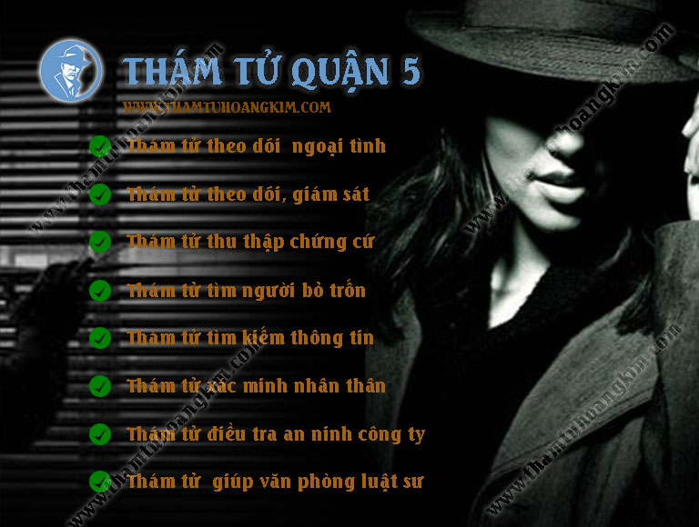 Thuê thám tử quận 5, uy tín