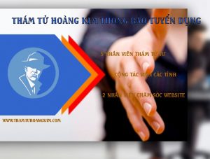 Thám tử tư ở Bà Rịa Vũng Tàu