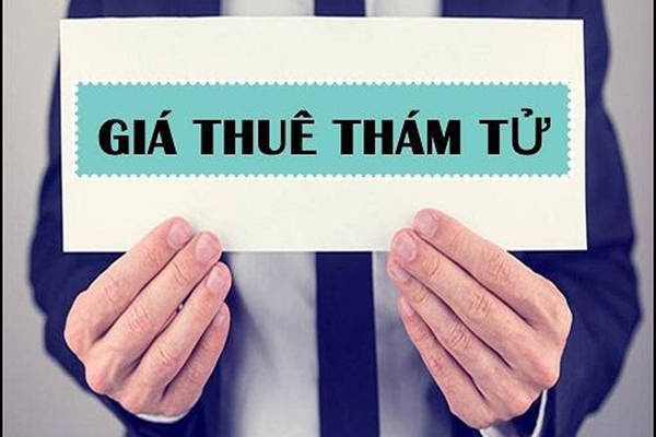 Chi phí thuê thám tử tư.