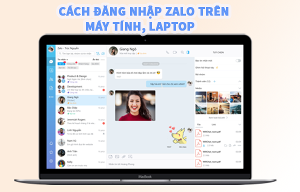 Cách đăng nhập zalo trên laptop đơn giản nhất (ảnh: Thám tử Hoàng Kim)