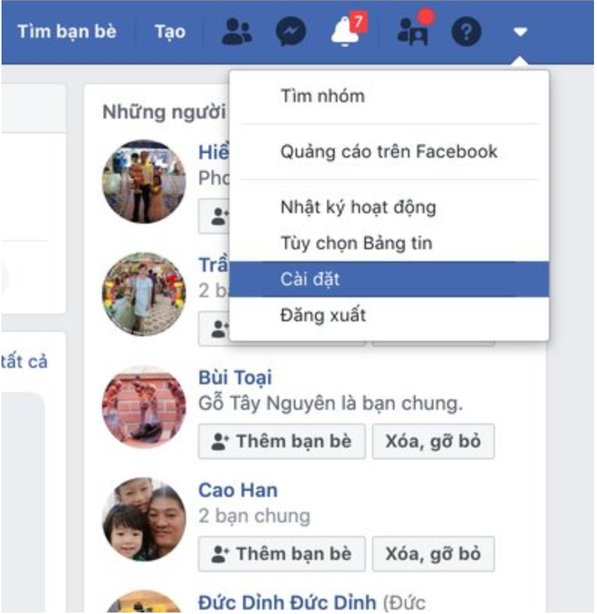 Cách khôi phục tin nhắn đã xóa trên facebook