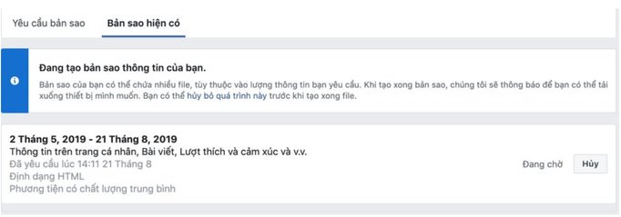 Cách khôi phục tin nhắn đã xóa trên facebook